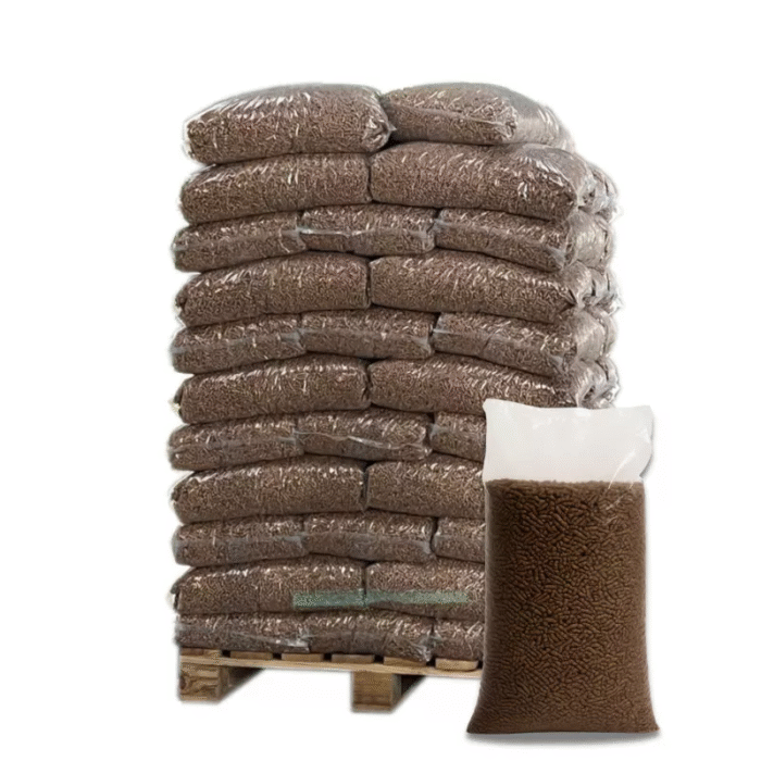 Confort Holzpellets aus 100 % Nadelholz – Palette mit 70 Säcken à 15 kg